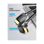 VENTION AARBG 90 Degree Right Angle HDMI Cable - 1.5M - Image 2