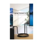 Vention ABIBF HDMI 1.4 Male to VGA Male 1 Meter Black Cable with Audio Output & USB Power - Image 4