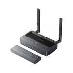 Vention ADTH0 HDMI Male to HDMI, VGA, USB-C & 3.5mm (TRS) Female Gray Wireless Extender #ADTH0 (1xTransmitter,1xReceiver,50M)