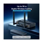 Vention ADTH0 HDMI Male to HDMI, VGA, USB-C & 3.5mm (TRS) Female Gray Wireless Extender #ADTH0 (1xTransmitter,1xReceiver,50M) - Image 3