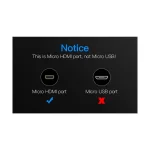 VENTION VAA-D03-B150 Micro HDMI 1.5M Black Cable - Image 4