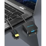 Vention ACPBB HDMI Male to VGA Female 0.15 Meter Black Converter - Image 3