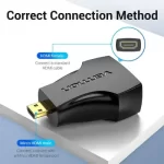 VENTION AITB0 Micro HDMI Male to HDMI Female - Black Adapter - Image 4