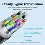 Vention CRJBH USB Type-C Male to DP Male 2 Meter Cable - Image 4
