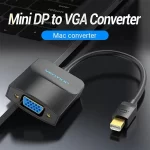 Vention HBDBB Mini DisplayPort Male to VGA Female, 0.15 Meter, Black Converter - Image 3