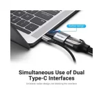 Vention Type-C Male to HDMI Female Gray Alloy Converter - Image 4