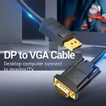 Vention HBLBH DisplayPort to VGA Cable - 2M - Image 2