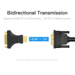 Vention AIKB0 HDMI Male to DVI (24+5) Female Converter Adapter - Image 2