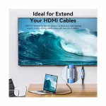 Vention AIUH0 HDMI Female to HDMI Female Gray Converter (8K) - Image 3