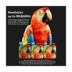 Vention AIUH0 HDMI Female to HDMI Female Gray Converter (8K) - Image 5