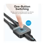 Vention AKOB0 HDMI Female to Female Black Bi-Direction 4K Switcher (2 in 1 out/ 1 in 2 out) - Image 4