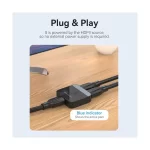 Vention AKOB0 HDMI Female to Female Black Bi-Direction 4K Switcher (2 in 1 out/ 1 in 2 out) - Image 2