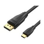 Vention CGYBG USB Type-C Male to DP Male 1.5 Meter Black Cable
