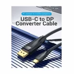 Vention CGYBG USB Type-C Male to DP Male 1.5 Meter Black Cable - Image 3