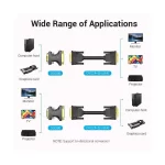 Vention DDDB0 VGA Male to DVI Female Black Converter - Image 4