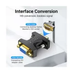 Vention DDFB0 VGA Male to Female Black Converter - Image 3