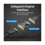 Vention DDFB0 VGA Male to Female Black Converter - Image 4