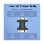 Vention DDGB0 VGA Male to Female Black Converter - Image 3