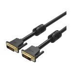 VENTION EAABG DVI(24+1) Male to Male 1.5 Meter, Black Cable