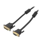 Vention EACBG DVI (24+5) Male to VGA Male, 1.5 Meter, Black Cable (1080p) - Image 2