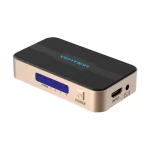 Vention ACCG0 HDMI Female to Female Black Splitter (1 in 4 out) - Image 2