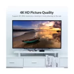 Vention ACCG0 HDMI Female to Female Black Splitter (1 in 4 out) - Image 5