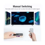 Vention HDMI ACDG0 Female to HDMI Female Gold Switcher (5 in 1 out) - Image 6