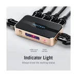 Vention HDMI ACDG0 Female to HDMI Female Gold Switcher (5 in 1 out) - Image 4