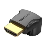Vention AIOB0 HDMI Male to Female Black Converter 90 Degree