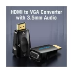 Vention AIDB0 HDMI to VGA Converter with 3.5MM Audio - Image 2