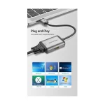 VENTION AFVHB HDMI to HDMI+VGA Converter  0.15M Gray Metal Type - Image 5