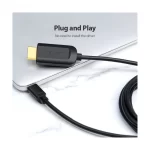 Vention CGUBH USB Type-C Male to HDMI 1.4 Male 2 Meter, Black Cable - Image 3