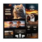 Magcubic HY310 (260 ANSI Lumens) 1080P Android Portable Projector - Image 4