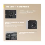 Magcubic HY450C 900 ANSI Lumens 1080P Ultra Short Throw Projector - Image 3