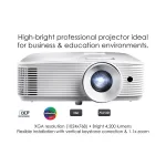 Optoma X412 4200 Lumens XGA DLP Projector - Image 3