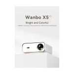 Xiaomi Wanbo X5 (1100 Lumens) Full HD LCD Standard Throw Projector with Built-in speaker - Image 3